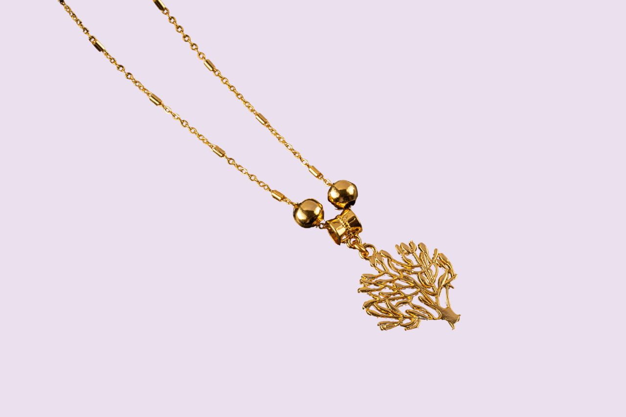 Roots of Gold necklace