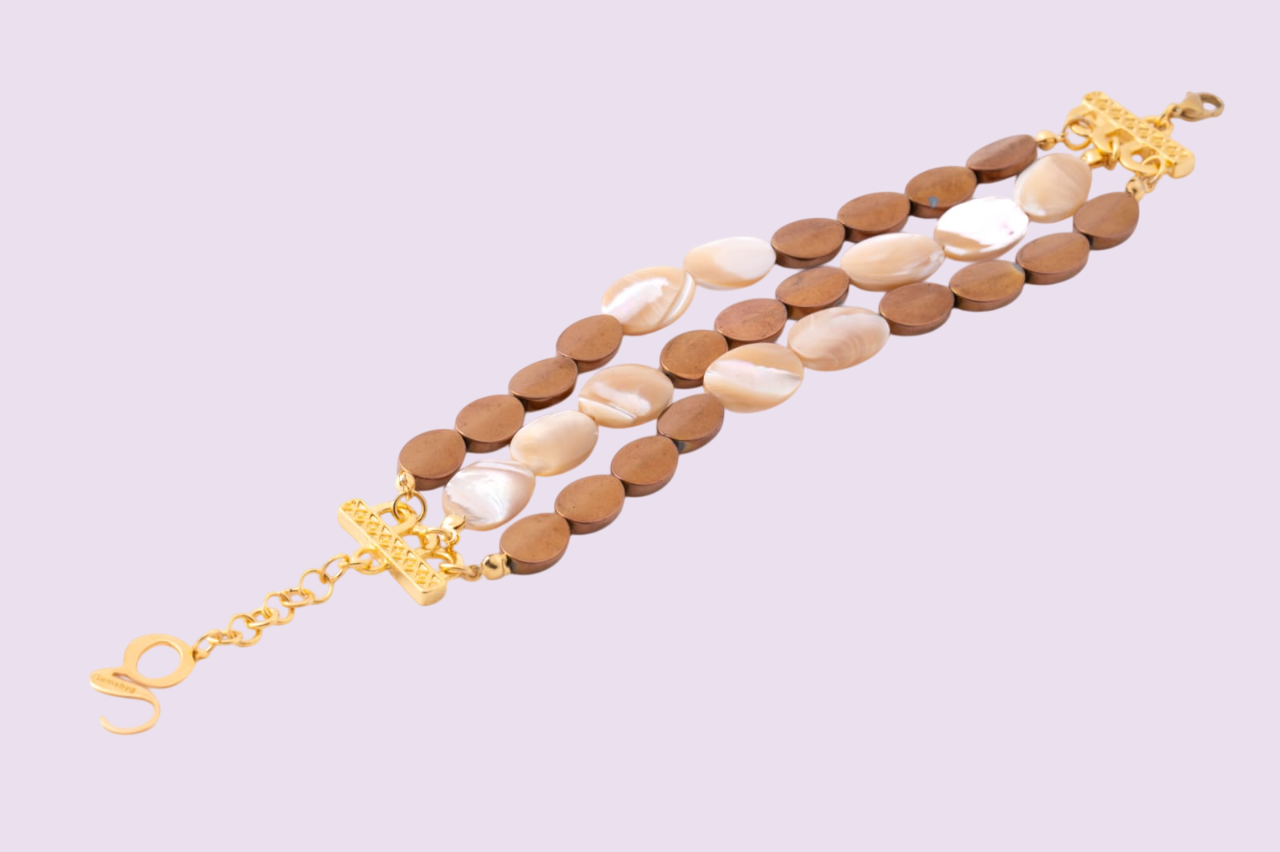 copper tide bracelet