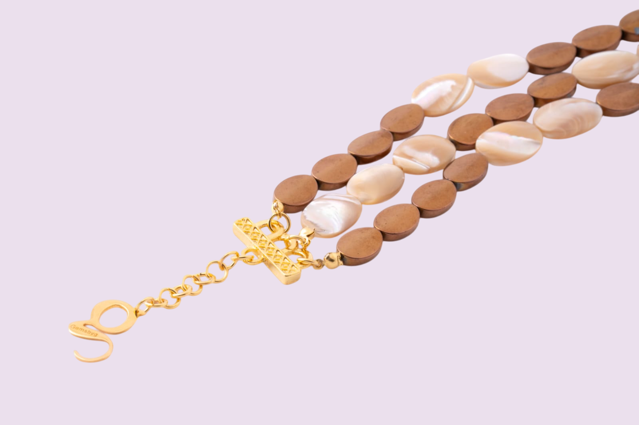 copper tide bracelet