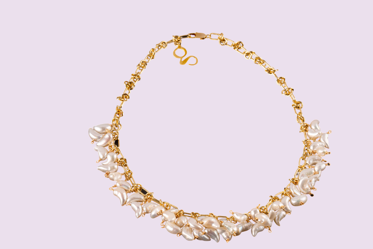 moon crecent necklace